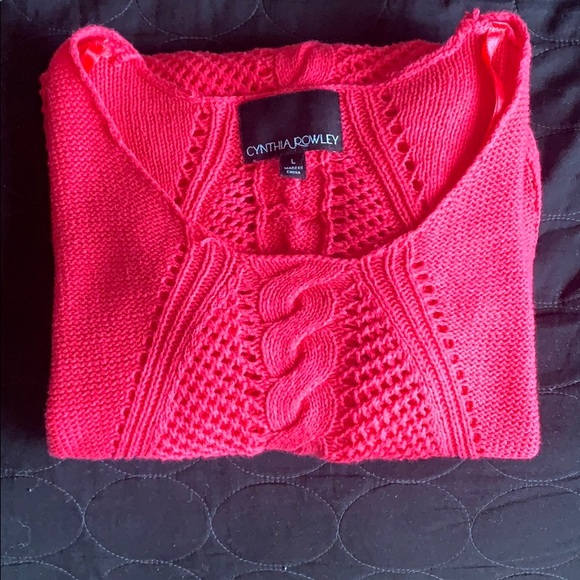 Cynthia Rowley Sweaters - Knit Stitched Sweater